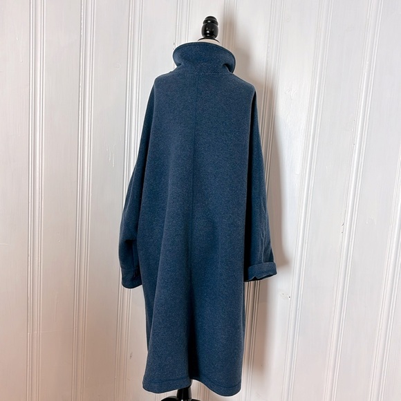 Unique GEIGER oversized lagenlook wool coat - Picture 4 of 8